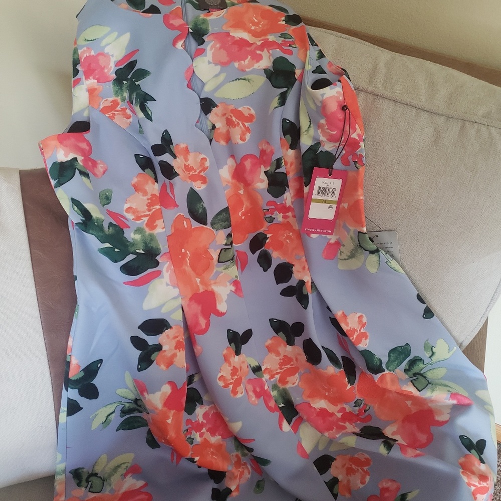 NWT Vince Camuto floral dress size 14